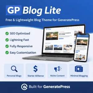 GP Blog Lite Theme